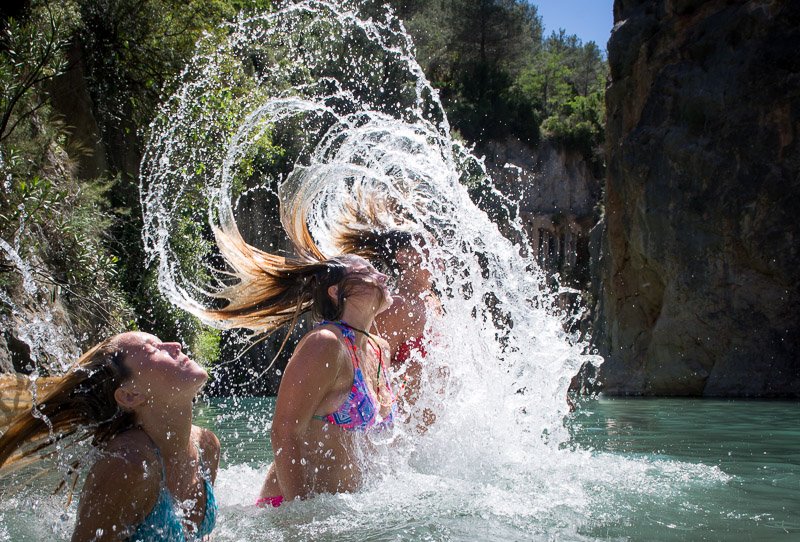 Great pictures taken at the Montanejos hot springs tour